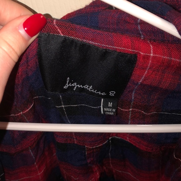 Red & Blue Flannel - Picture 2 of 3